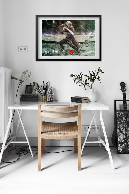 Devil May Cry 5 Poster — Dante Exclusive Art Print | Capcom DMC Wall Art