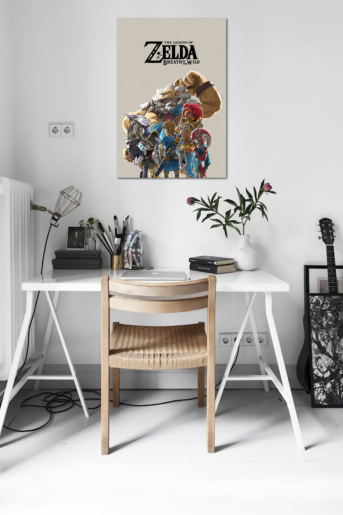 The Legend of Zelda: Breath of the Wild Poster - Link and the Champions