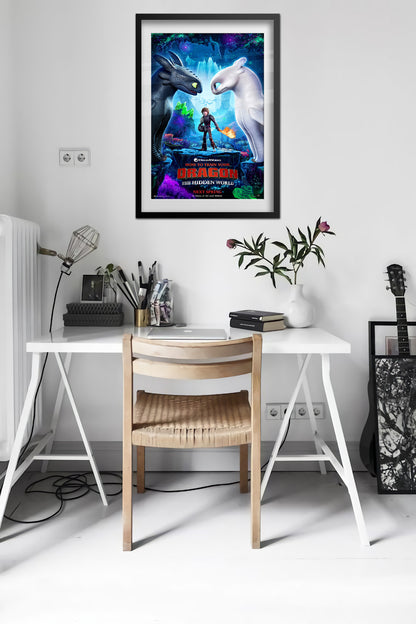 How to Train Your Dragon: The Hidden World Poster - Official Art