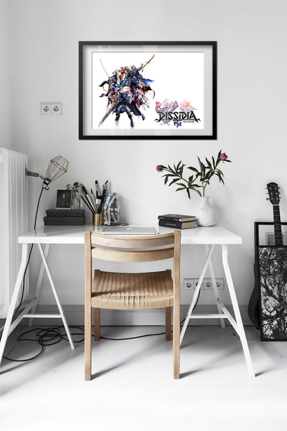 Final Fantasy Dissidia Poster - Antagonists Collage Art