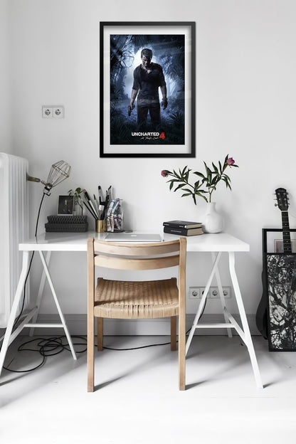 Uncharted 4: A Thief's End Poster - Official Art