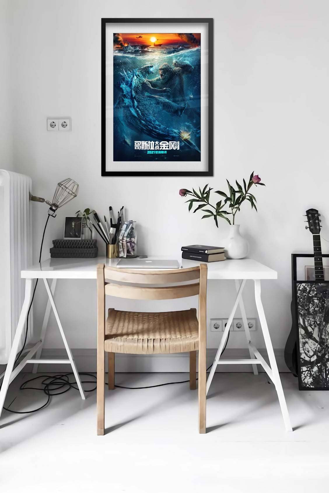 Godzilla VS Kong Movie Poster 2021 - Official Chinese Art Work - High Quality Prints