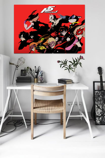 Persona 5 Poster - The Phantom Thief Art