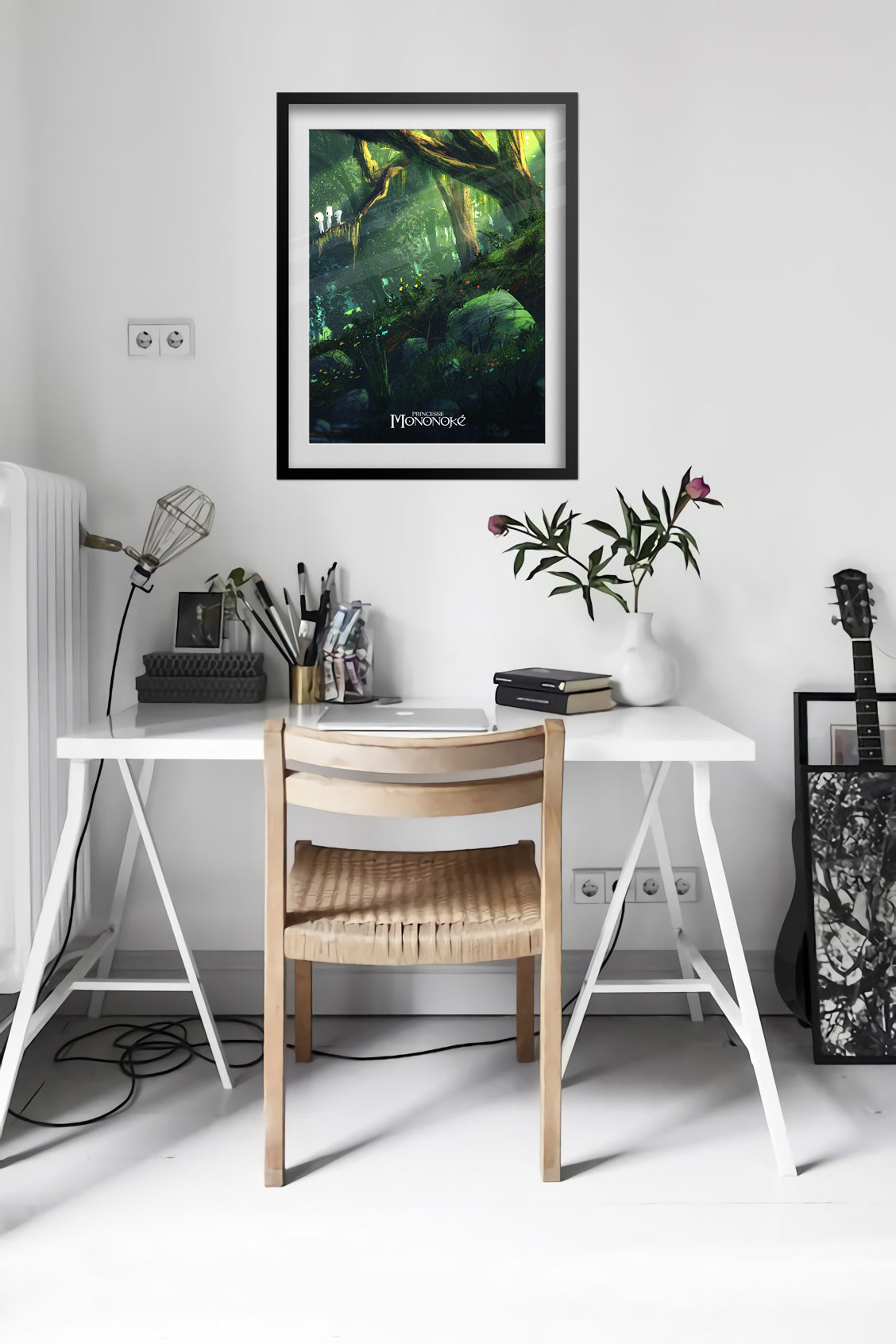 Princess Mononoke Poster - Studio Ghibli - Little Gods of the Holy Forest