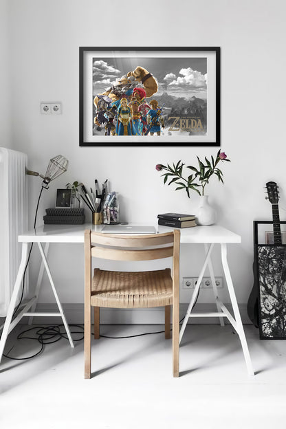 The Legend of Zelda: Breath of the Wild Poster - Champions Exclusive Art 01