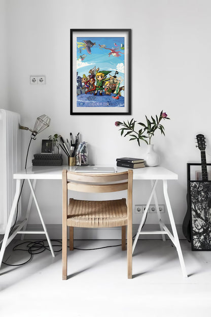 The Legend of Zelda: The Wind Waker Poster - Official Key Art