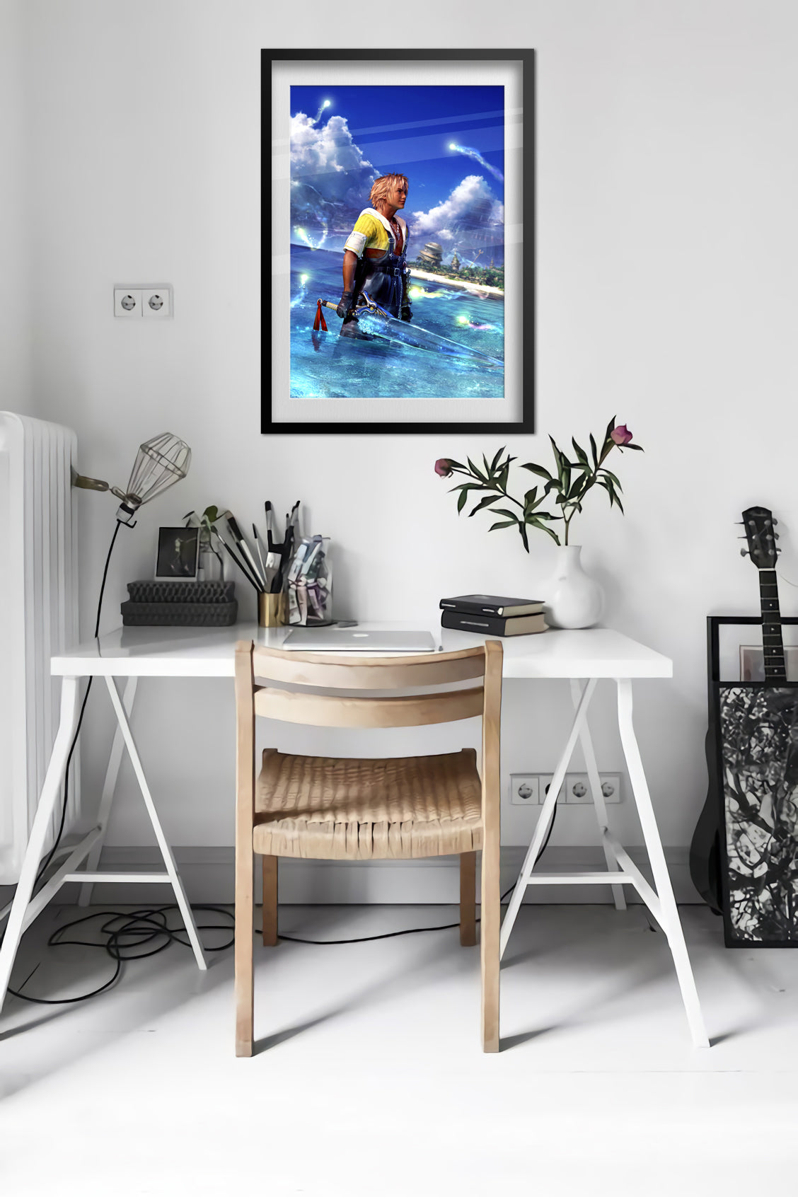 Final Fantasy X (10) Poster - Tidus Key Art Square Enix