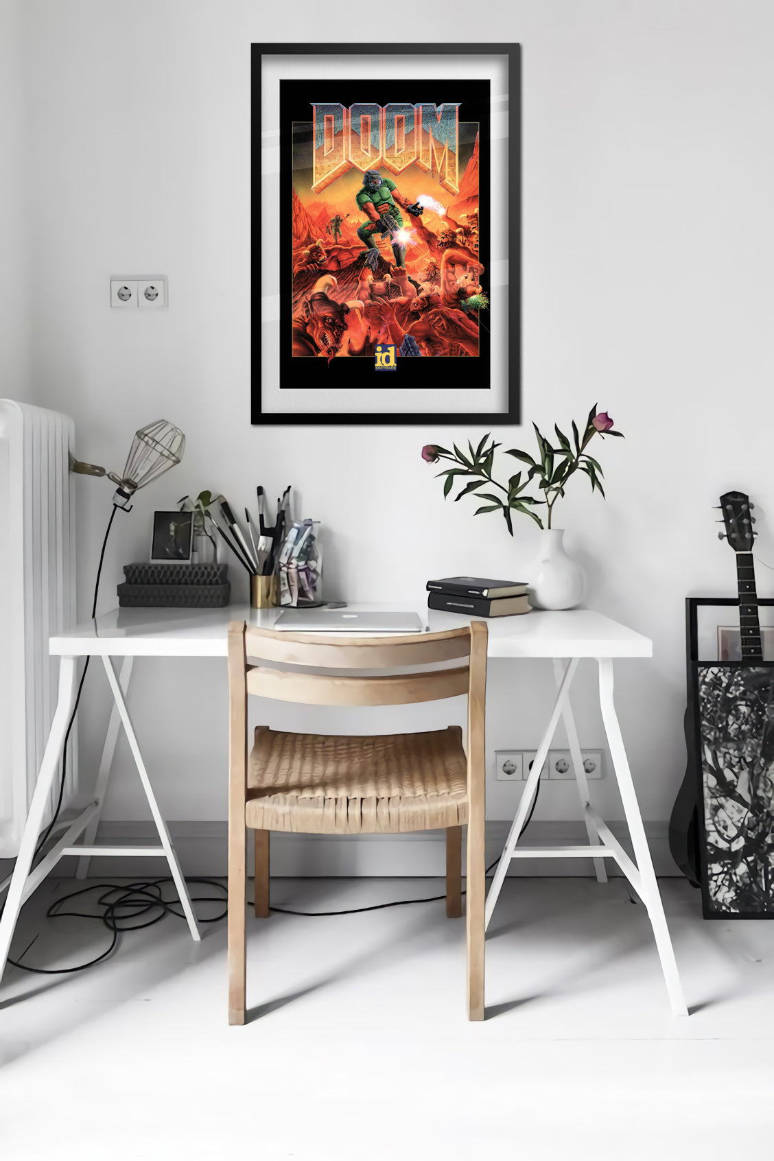 Doom Poster — Retro Official Art Print | Classic FPS Gaming Wall Art