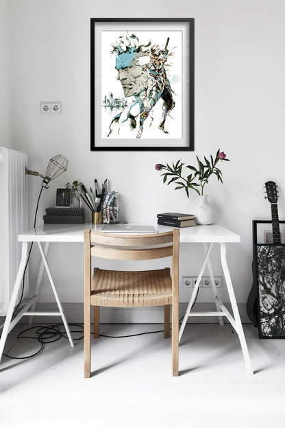 Metal Gear Solid Poster - Promotion Art