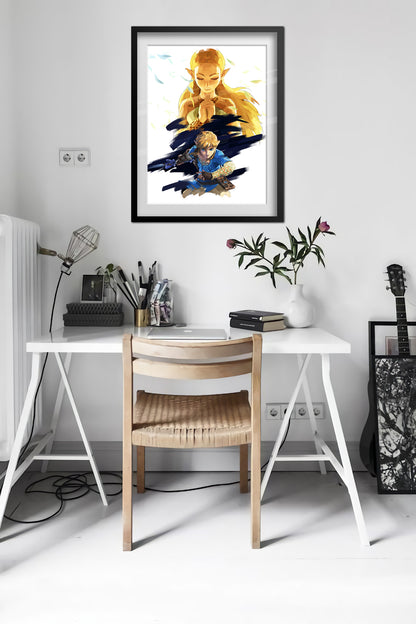 The Legend of Zelda: Breath of the Wild Poster - Promotion Art