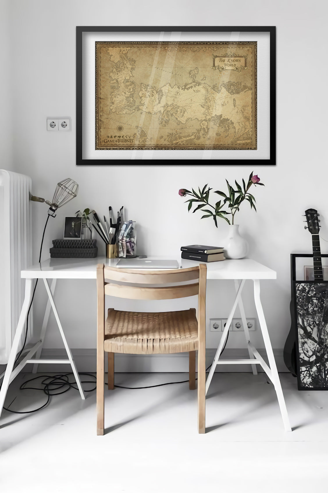 Game of Thrones Poster — Westeros Map Print | Official HBO Fantasy Wall Art