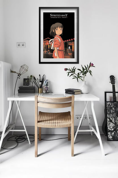 Spirited Away Anime Poster - Studio Ghibli - Official Art