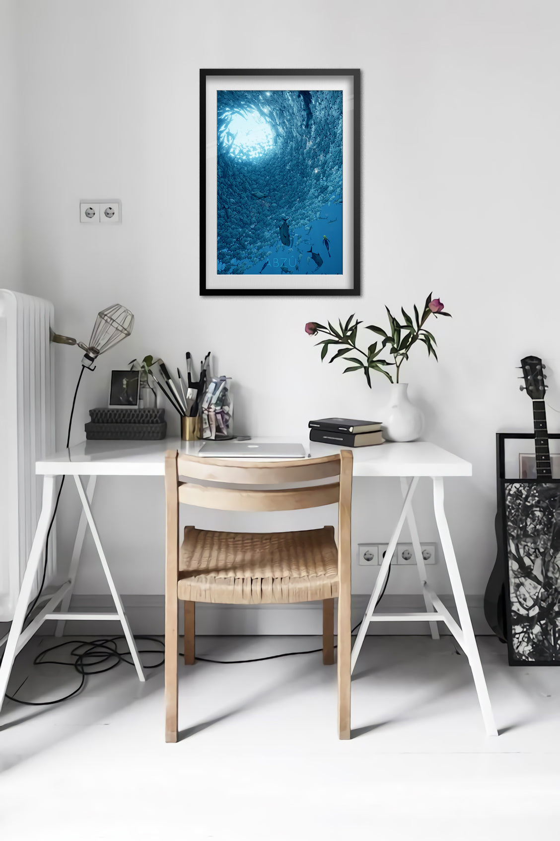 Abzu Poster — In-Game Art Print | Indie Ocean Adventure Wall Art