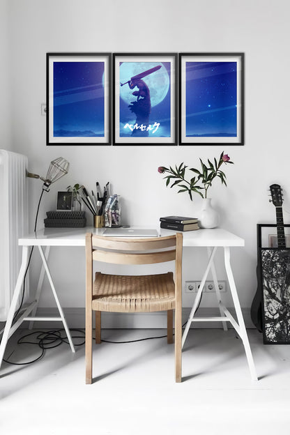 Berserk Anime Poster - Set of 3