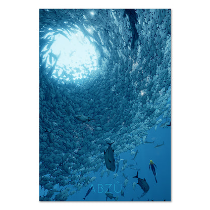 Abzu Poster — In-Game Art Print | Indie Ocean Adventure Wall Art